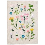 Otto A5 Embroided Notebook Linen Look 192 Pages