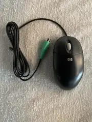 Genuine Black HP PS/2 Mechanical Computer Mouse w/ Scroll Wheel [M-SBJ96]