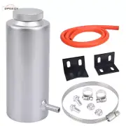 Coolant Overflow Tank Radiator Bottle Universal 800ml Aluminum with Hose Line US (for: Renault)
