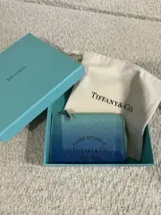 Tiffany & Co. Zip Card Holder New with Box