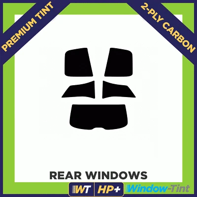 For BMW i3 2013+ Carbon Pre Cut Window Tint Rear 35% Light Premium 2-ply HP+