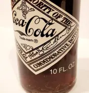 Coca-Cola 75th Anniversary Bottle of Coke Unopened 1899-1974