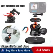UURIG Magnet Camera Mounting Powerful Magnet Ball Head for GoPro DJI Action