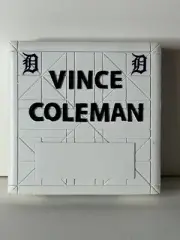 Vince Coleman Base - West Michigan Whitecaps Game SGA