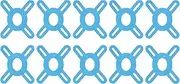 Knee Kinesiology Tape Pre Cut - Breathable Sport Tape,Elastic Knee Protective Supplies, Set of 10 Muscle Patch Bandages for Ball Games