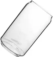 HOLIDYOYO Transparent Can Shaped Glass Cup Practical Beverage Mug for Juice Beer Milk Safe Glass Material for Indoor Outdoor Use Capacity
