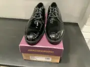 JOHNSTON & MURPHY GAVNEY Size 9 Black Patent