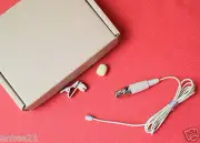 Skin A Very Mini Tie Clips Lavalier / Lapel Microphone for AKG / Samson Wireless
