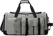 Gym Bag for Women - Waterproof Large Gym Tote | Luggage Backpack With Dry And Wet Separation for Jump Ropes Bands Sneakers Towels Gloves Indoor