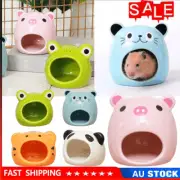 Ceramic Hamster House Adorable And Refreshing Multiple Color Choices Perfect EV