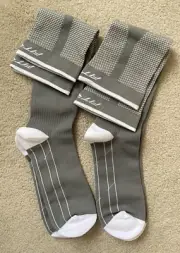 Fitrell Compression Socks 2 pair Gray New Women Men