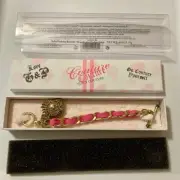 Juicy Couture ~ Couture Couture ~ Solid Perfume Toggle Charm Bracelet New in Box