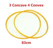 2pc Tyre Wheel Balance Machine Transmit PU Belt Part 3 Concave 4 Convex 83cm New