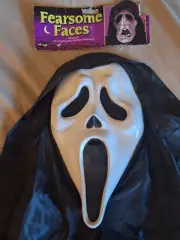 Scream Fearsome Faces tagged Ghost Face Mask TD GhostFace Fun World Non Glow