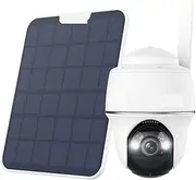 5MP 3G/4G LTE PT Camera 4K 8MP Cellular Outdoor Security Camera Smart Detection Battery/Solar Powered IP Camera(E/U_8MP PT CAM ADD Solar_PAL)