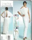 Vogue V1305 LIALIA Pattern Designer Dress 14-22 Shirred Cutout Formal UNCUT