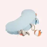 Tummy Time Activity Pillow - Playground Blue by Done by Deer | the memo