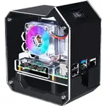 ♞,♘52PI RASPBERRY PI 4 MINI TOWER NAS 套件,帶 PWM RGB 風扇的 ICE 塔