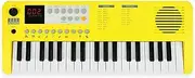 Axus 37 Mini Portable Keyboard in Sunshine Yellow - Fun Electric Piano for Beginners, USB-C or Battery Power