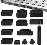 Dust Plug - Silicone Anti Dust Cover Laptop Port Protection Stopper - USB Type C Port Standard-C Female Anti Dust Cover Plugs Protector Stopper for Desktop PC Laptops Jmedic
