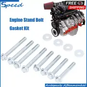 12PCS Engine Stand Bolt Gasket Kit for GM LS LT Series Engines 551412 4.8L 5.3L