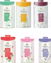 YARDLEY LONDON Talc Talcum Powder for Women, 7 Variants, 250g