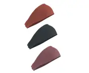 Workout Headbands for Women Men Sweatband Yoga Sweat Bands Elastic Wide Headbands for Sports Fitness Exercise Tennis Running Gym Dance Athletic - Black + Winter Rose + Auburn Brown