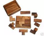 Patience Box - wood brain teaser puzzle Packing Cube