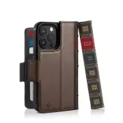 TWELVE SOUTH BookBook Leather Case for Apple iPhone 15 Pro Brown Magsafe