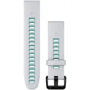 Garmin 010-13279-07 QuickFit 20 mm Replacement Watch Bands, Whitestone Silicone