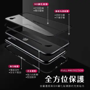 iPhone 6 6S Plus 手機保護殼金屬磁吸雙面360度全包款(iPhone6手機殼 iPhone6SPlus手機殼)