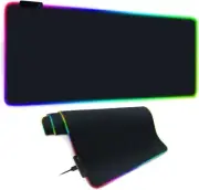 RGB Gaming Mouse Pad Extended Desk Mat 90x40cm RGB Gaming Keyboard Pad Desk Mat