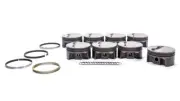 MAHLE PISTONS SBC PowerPak F/T Piston Set 4.030 Bore 930200030