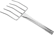 LAPYAPPE Stainless Steel Bean Sprout Fork Shavings Fork for Transplanting Leaf Scoop Garden Trowel Heavy Duty Gardening Tool