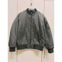 在飛比找蝦皮購物優惠-UNIQLO 兒童 MA-1 飛行外套 150cm 軍綠色 