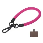 Phone Lanyard Universal Wrist Lanyard with Lanyard Patch Rose Color 1 Pack