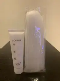 在飛比找Yahoo!奇摩拍賣優惠-[雅雅的店]SOFINA蘇菲娜 彈力泡泡潔顏乳(附專用起泡網