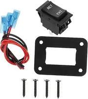 DRESSOOS Rv Power Stabilizer Switch Momentary Rocker Switch 4-pin 20a 12v for Rv Marine