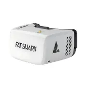 FatShark ECHO 5.8G 40CH Best Budget Analog FPV Goggles 4.3 Inch 800*480 16:9 Built-In DVR Battery for RC Drone (Inclusiv