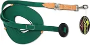 Southwestern Equine 35' Flat Cotton Web Lunge Line with Bolt Snap & Rubber Stop