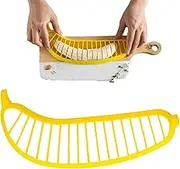 Banana Slicer Cutter,Fruit Salad Peeler Cutter | Banana Filler Cutter Slicer, Practical Kitchen Tool for Fruit and Vegetable Pochy