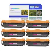 6PK CE413A Magenta Toner for HP 305A LaserJet Pro 400 color M451dw M451nw M451dn