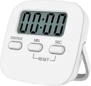 Kitchen Digital Alarm Timer Cooking Countdown Stopwatch Magnetic LCD Screen