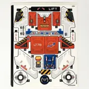 LEGO STICKER SHEET 42178 Surface Space Loader LT78 Technic Space Decals Stickers