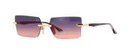 Dita EYMORI Rose Gold El Mirage Swirl/Grey To Peach Gradient (02) Sunglasses
