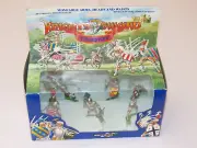 Vintage Britains 7801 Knights Of The Sword 5x Foot Knights Figures