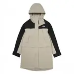 【THE NORTH FACE】北臉 外套 女款 運動連帽外套 衝鋒衣 防水 透氣 W MOUNTAIN DRYVENT 黑灰 87W35IF