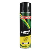 Septone® Hammer Finish Paint, Metallic Black - 400g