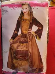 Girls Baroness Halloween Costume Size 8-10