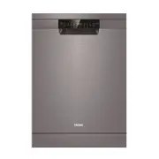 Haier HDW15F1S1 15 Place Setting Freestanding Dishwasher (Satina)